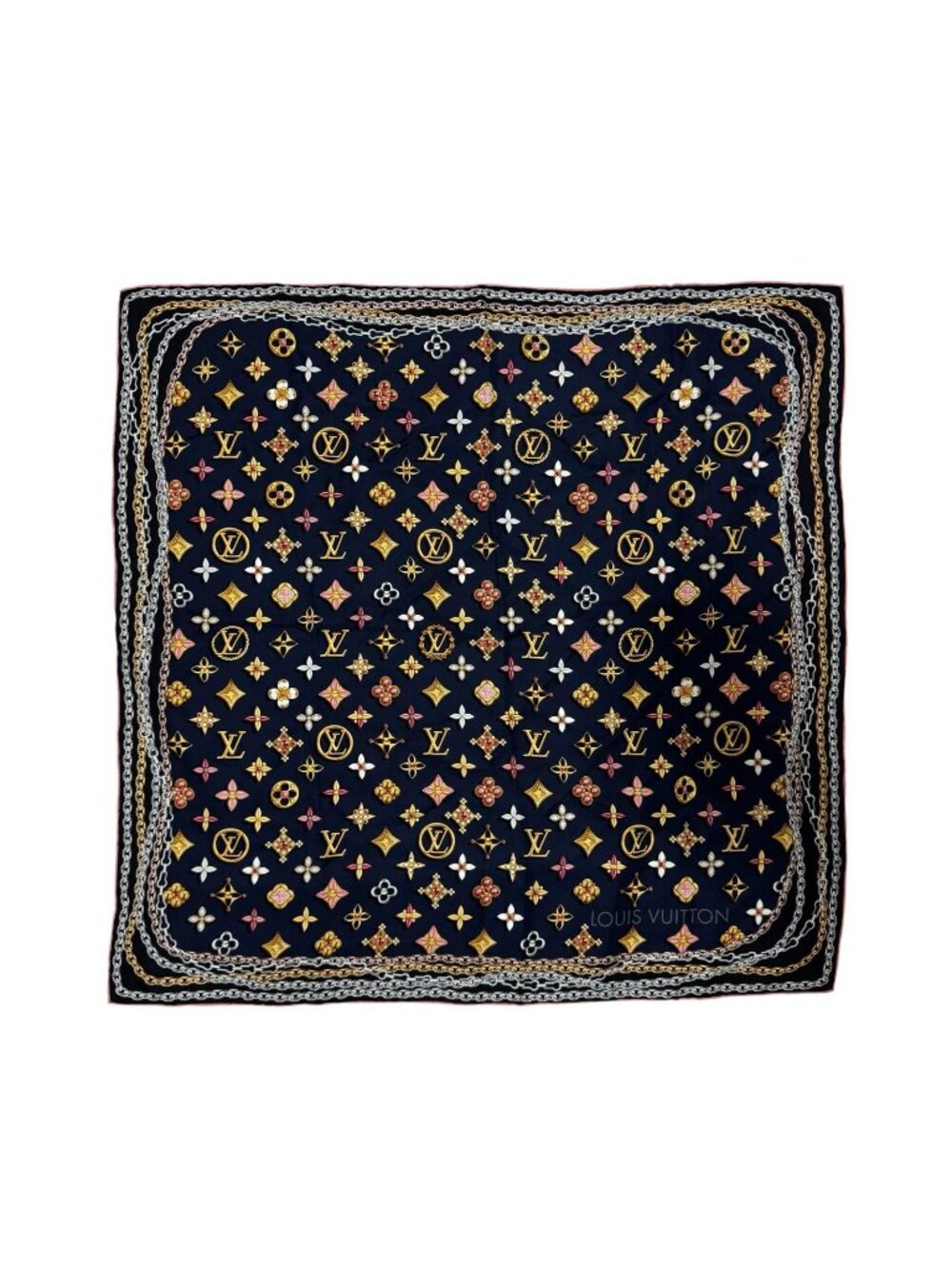 Louis Vuitton Silk Scarf Carre Your Highness - Picture 1 of 5